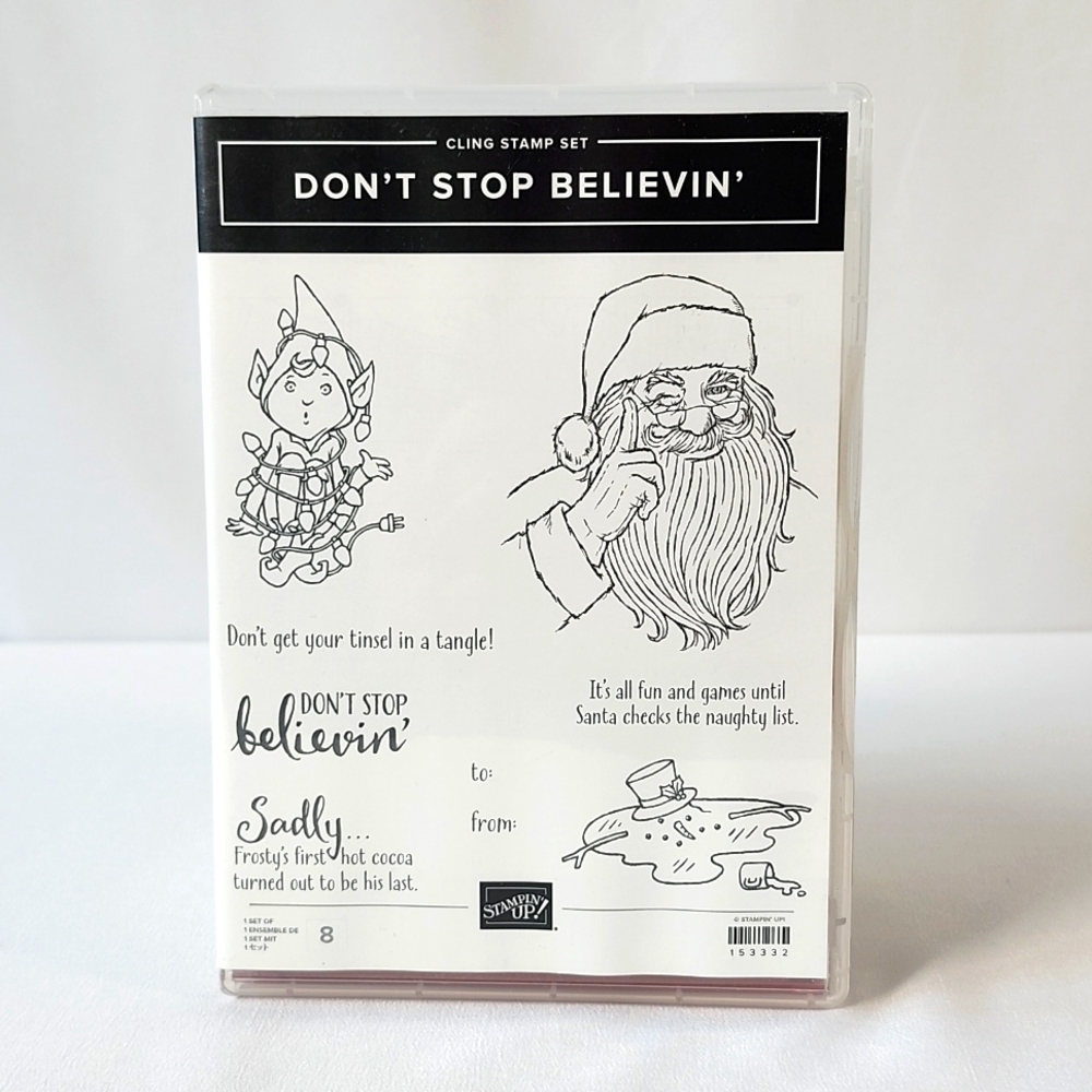 Stampin up Don't stop believin'  (NEW)